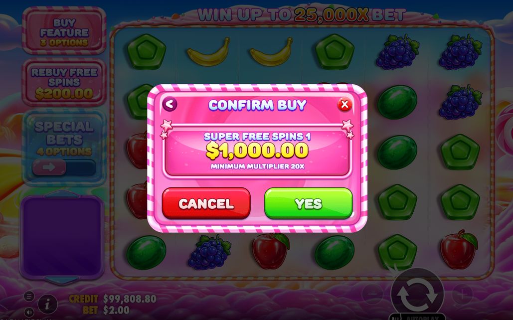Bonus screen with multiplier bombs during Free Spins